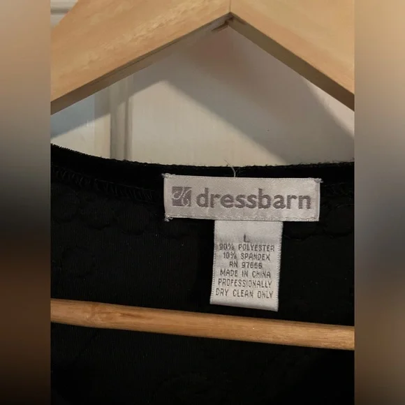 *SOLD on Depop* Dress Barn Black Velvet Sweater - Picture 2 of 2